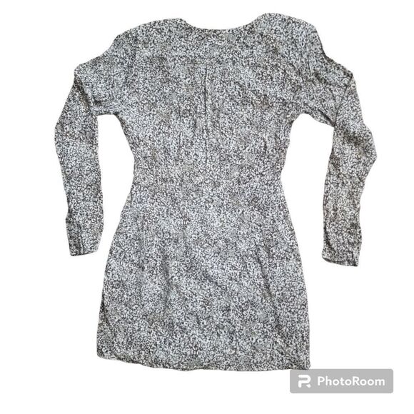 Zara Button Front Animal Print Mini Dress. Size S. - Picture 7 of 11